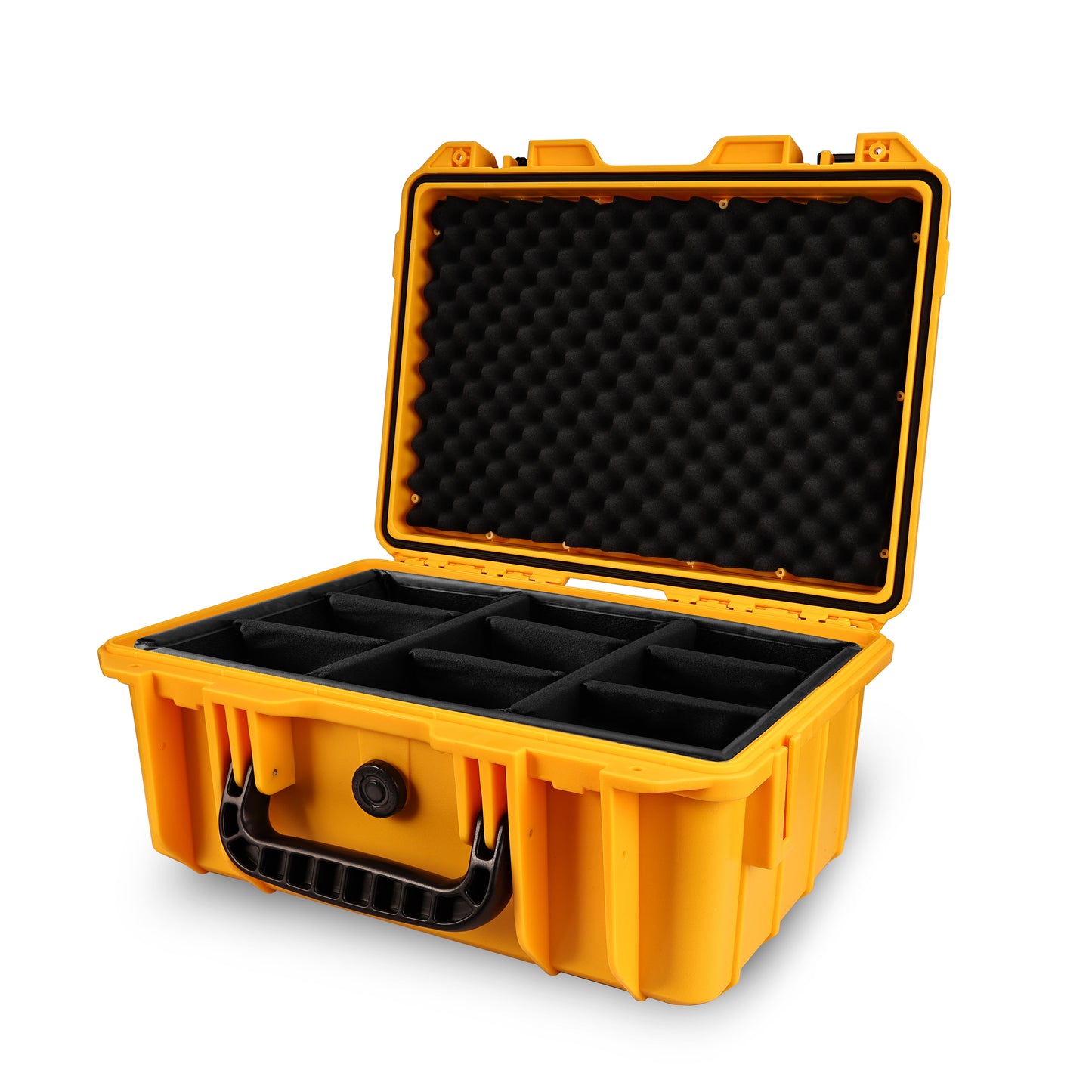 Winarm CameraCase #214-C9 9-Slot Adjustable Case for DSLR/Lens/Mirrorless Gear