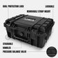 Winarm FishingReel Mesh PocketCase #214-F9W 9 Adjustable Slots, Holds 9 Spinning/Baitcasting Reels, Travel-Friendly