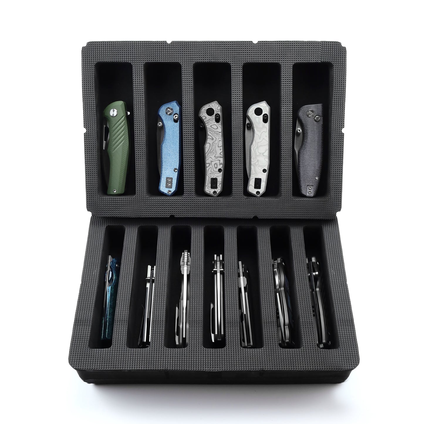 Winarm KNIFECase #318-K1 12 KNIFE DOUBLE LAYER HARD CASE